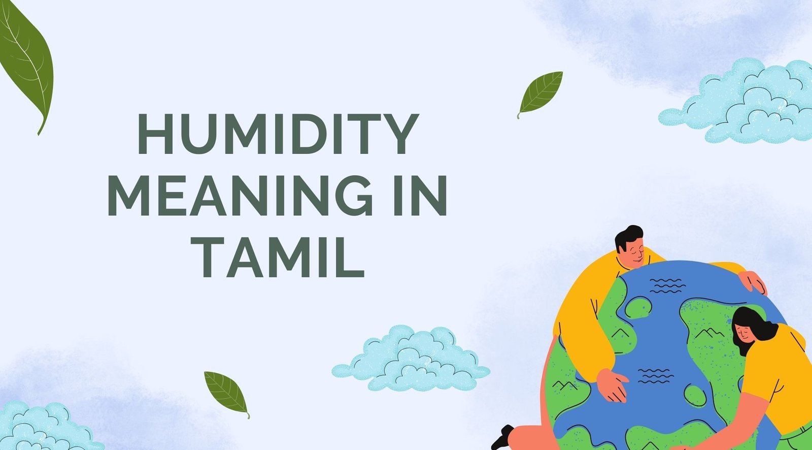 Humidity Meaning in Tamil