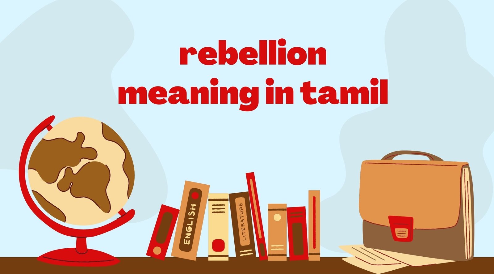 Rebellion Meaning in Tamil