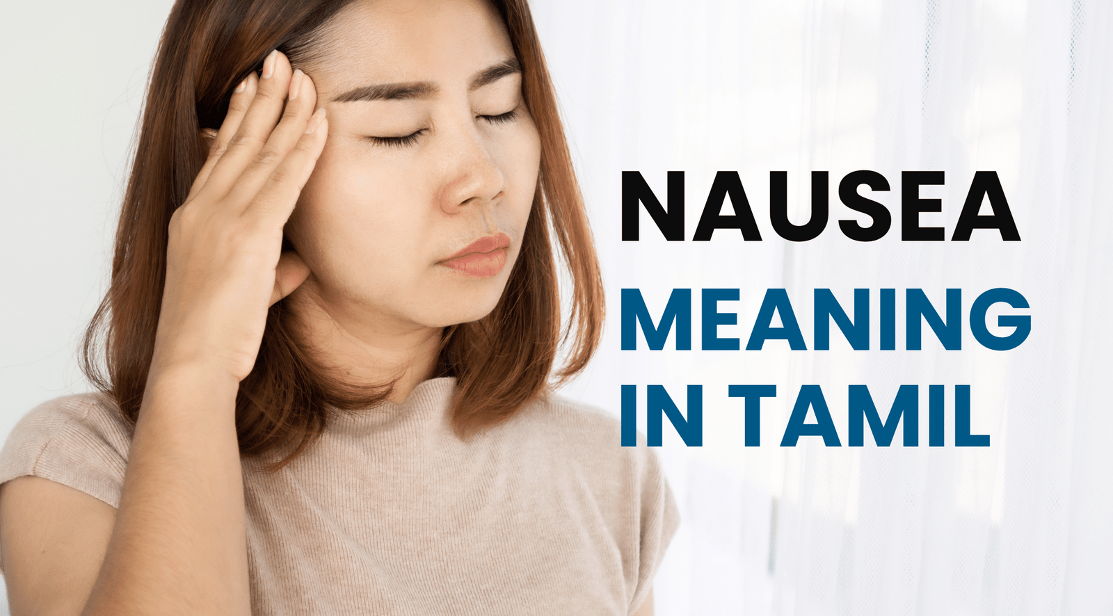 Nausea Meaning